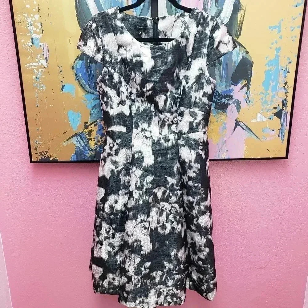 Talbots Sleeveless Floral Party Dress